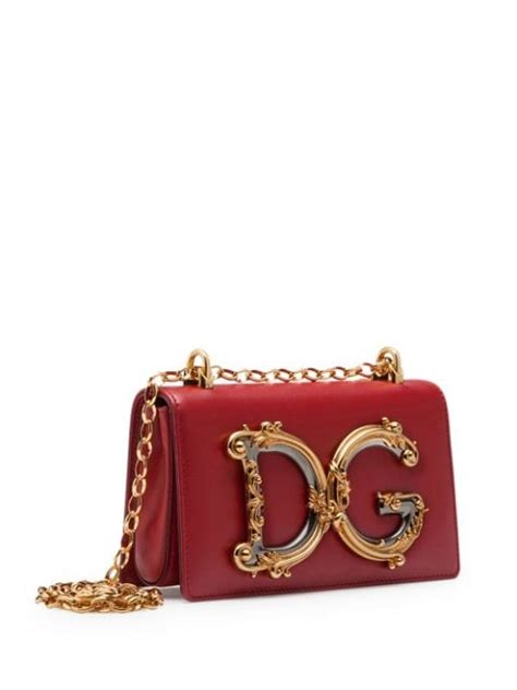 bolsa dolce gabbana roja